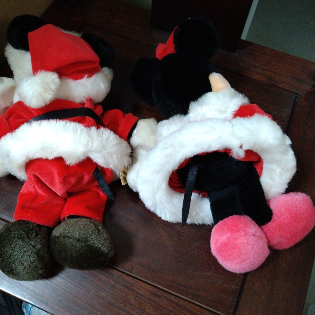 TOMY ミッキー ミニー ぬいぐるみ セット　クリスマス　平成レトロ