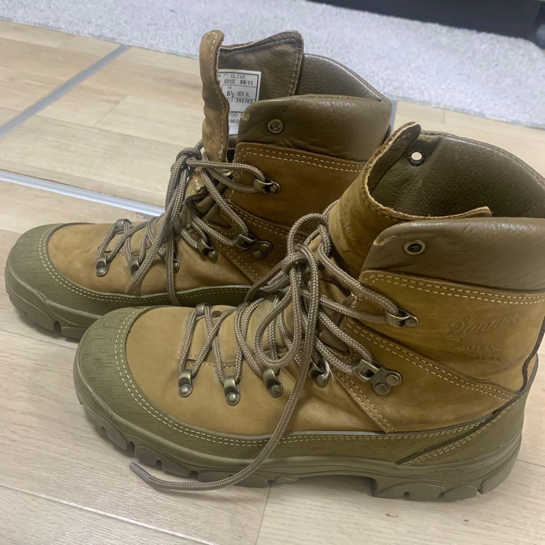 DANNERミリタリーブーツ ハイカット ブラウン