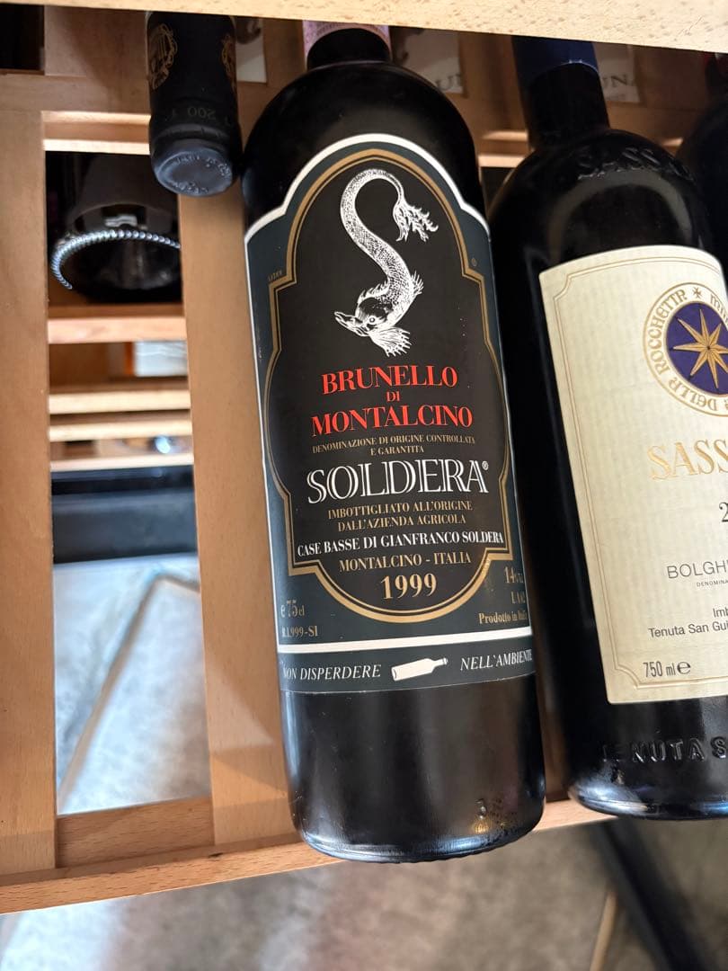 ブルネッロ・ディ・モンタルチーノ1999 ソルデラ