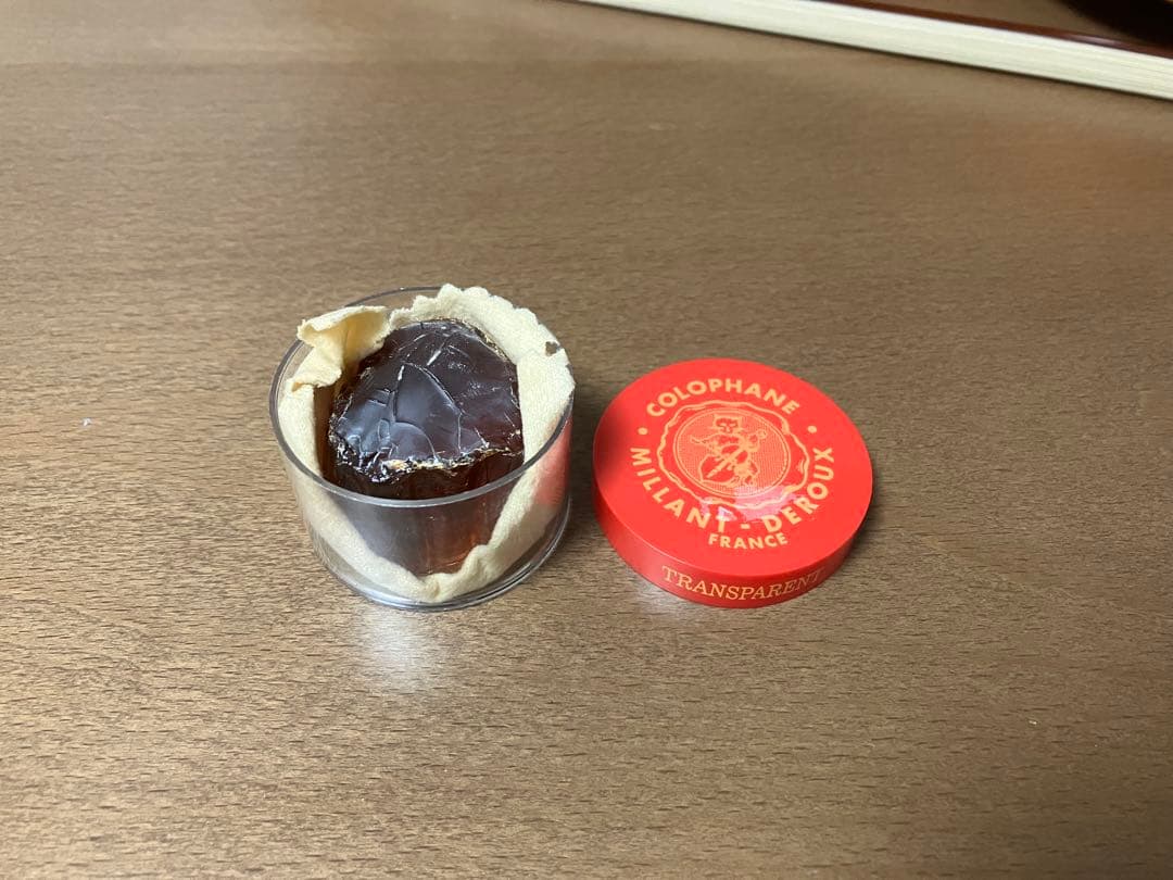 オレンジ色 バイオリン 4弦 ケース付き