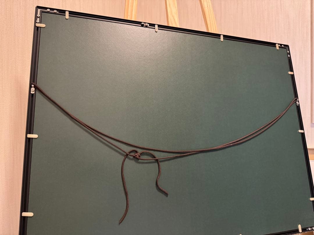 橋本広喜 版画 リトグラフ 『冬 大内宿』直筆サイン / 風景画 美術品