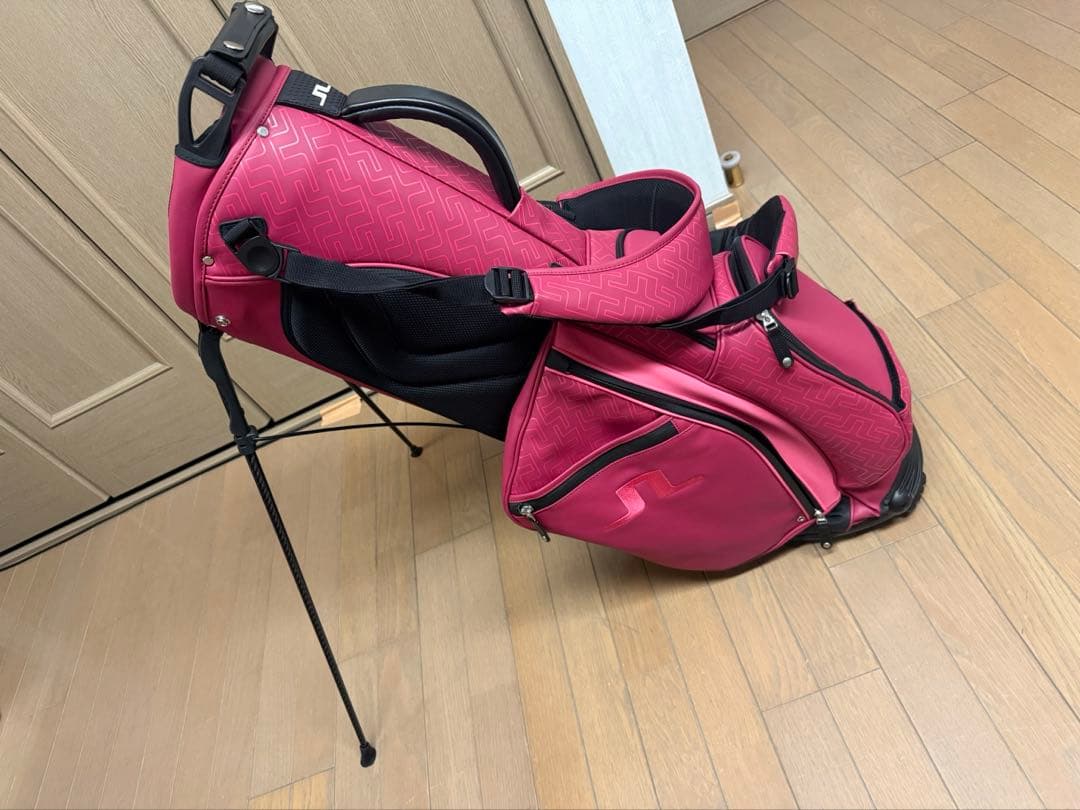 J.LINDEBERG キャディバッグ スタンド付き9型