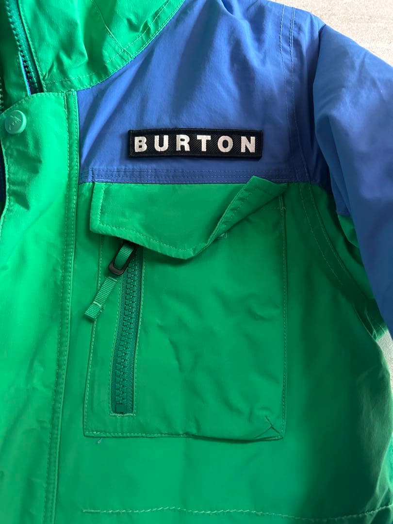 BURTON スキーウェア 子ども用 緑/青