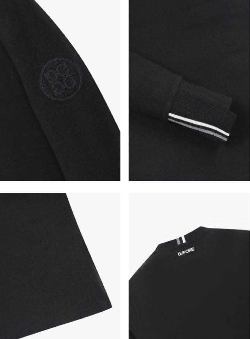 新入荷G/FORE韓国ジーフォア レディース薄手インナーsizeMブラック