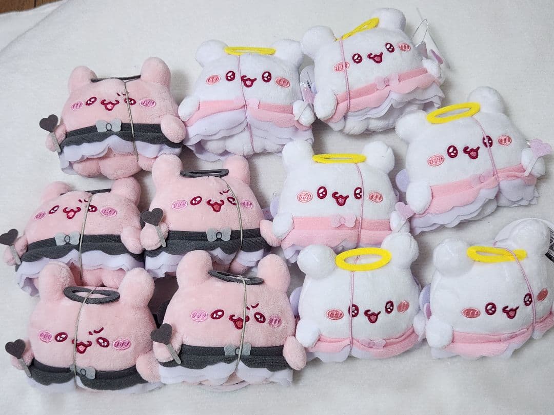 らぶいーず 天使悪魔ぬいぐるみ すもっぴ ぴょんちー　2種 １１個セット
