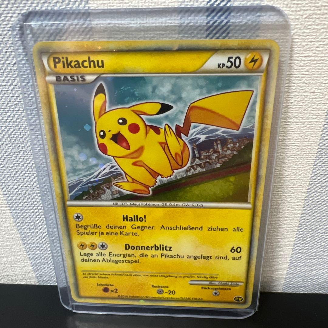 ポケモン　超希少　2010 POKEMON PIKACHU WORLD PRO…