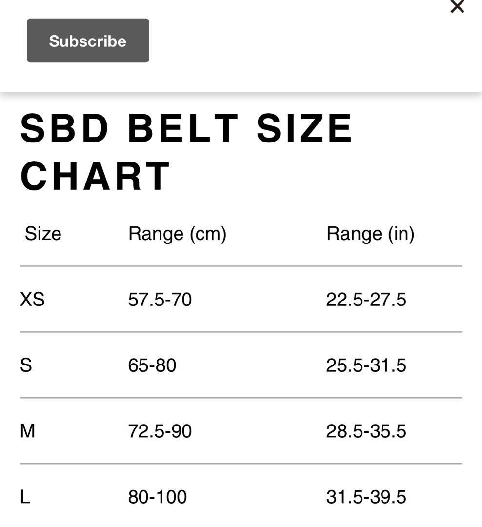 SBD ベルト Mサイズ