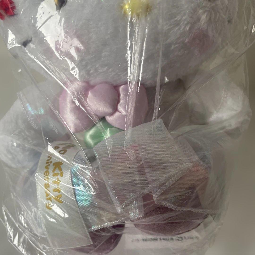 Sanrioサンリオハローキティ50周年アニバーサリーぬいぐるみ　未使用