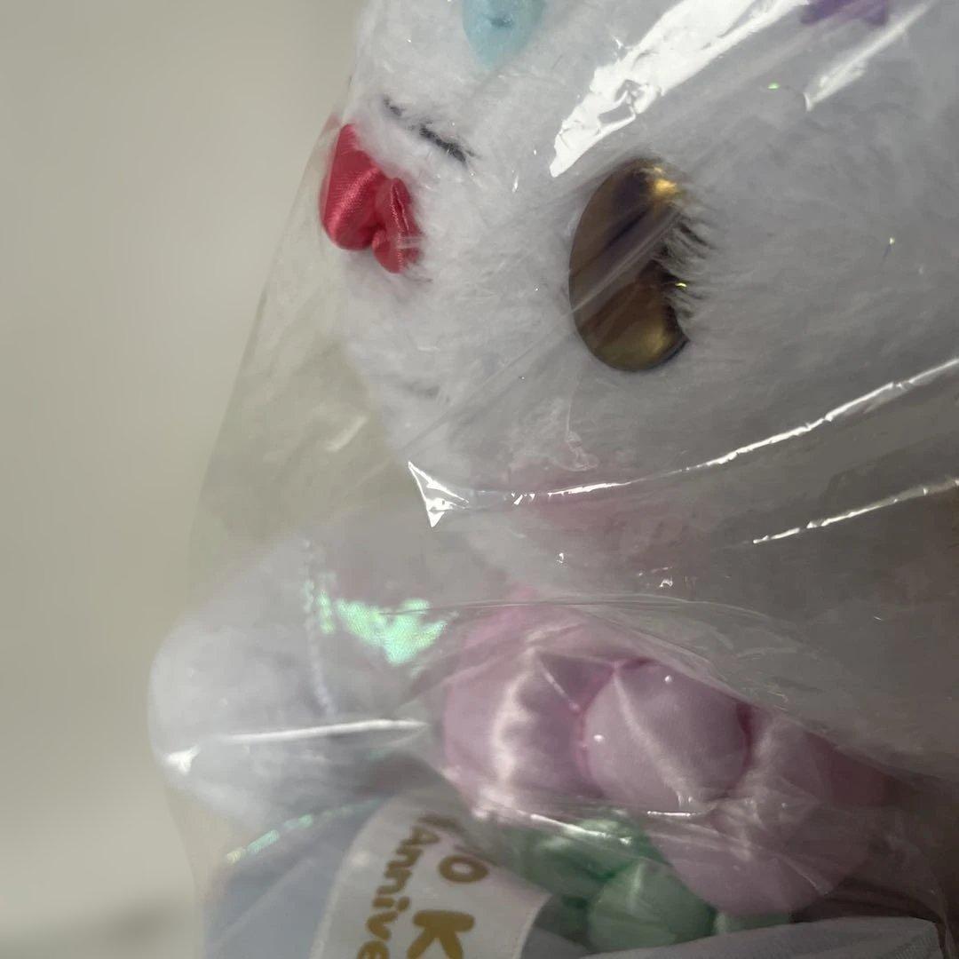 Sanrioサンリオハローキティ50周年アニバーサリーぬいぐるみ　未使用