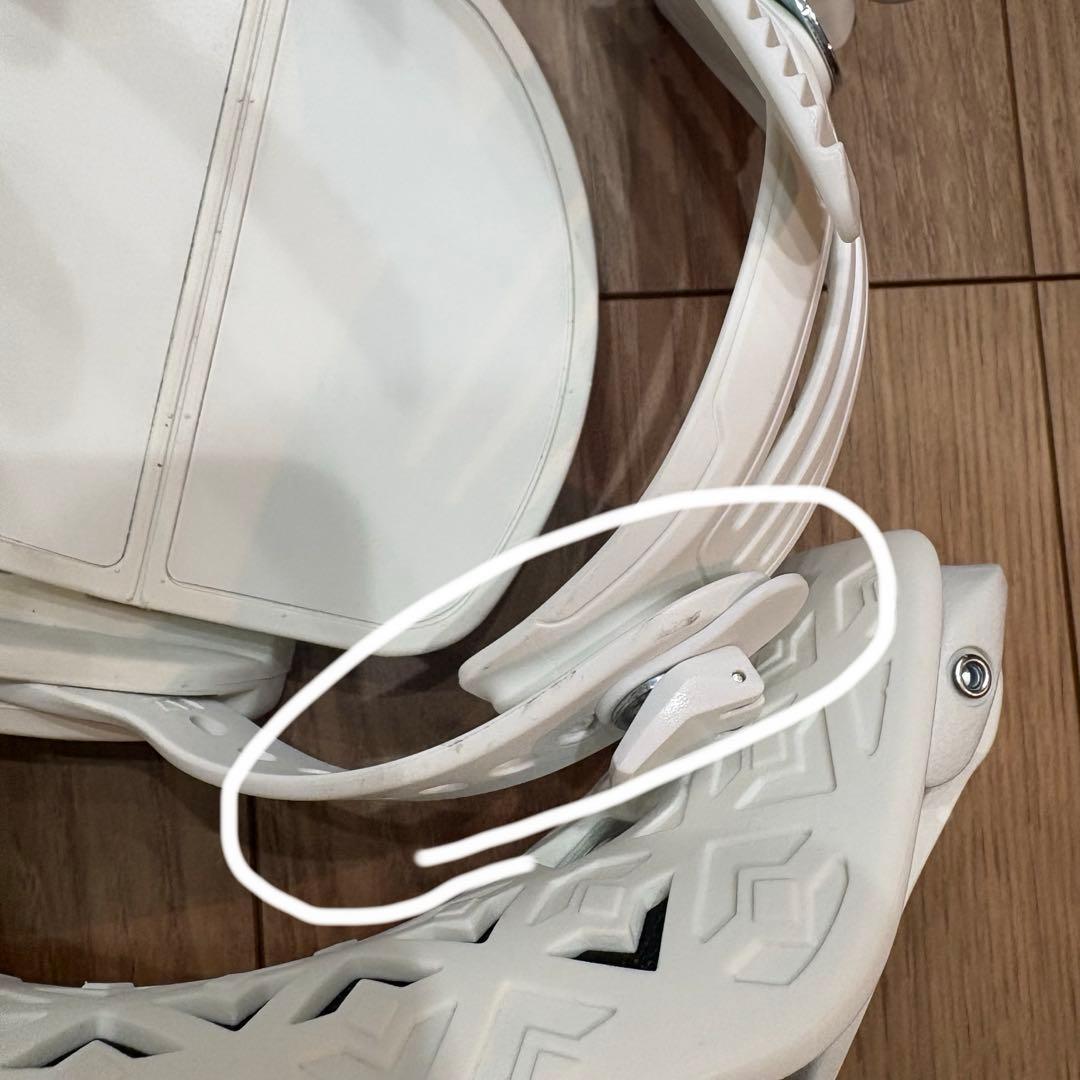 25-26 FLUX SR ビンディング バインディング ホワイトウッド