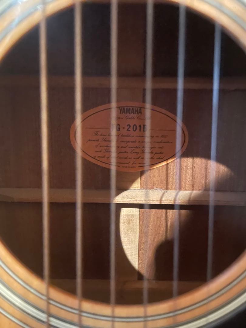 YAMAHA FG-201Bアコースティックギター ソフトケース付き