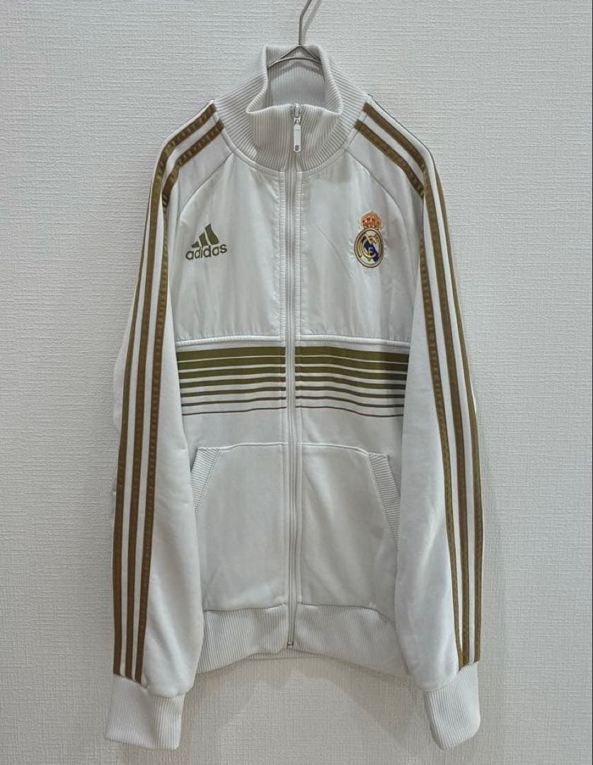 良デザイン レアルマドリード adidas／Real トラックトップ ジャージ