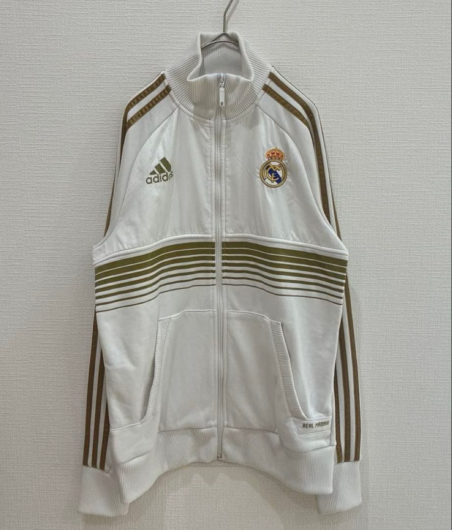 良デザイン レアルマドリード adidas／Real トラックトップ ジャージ