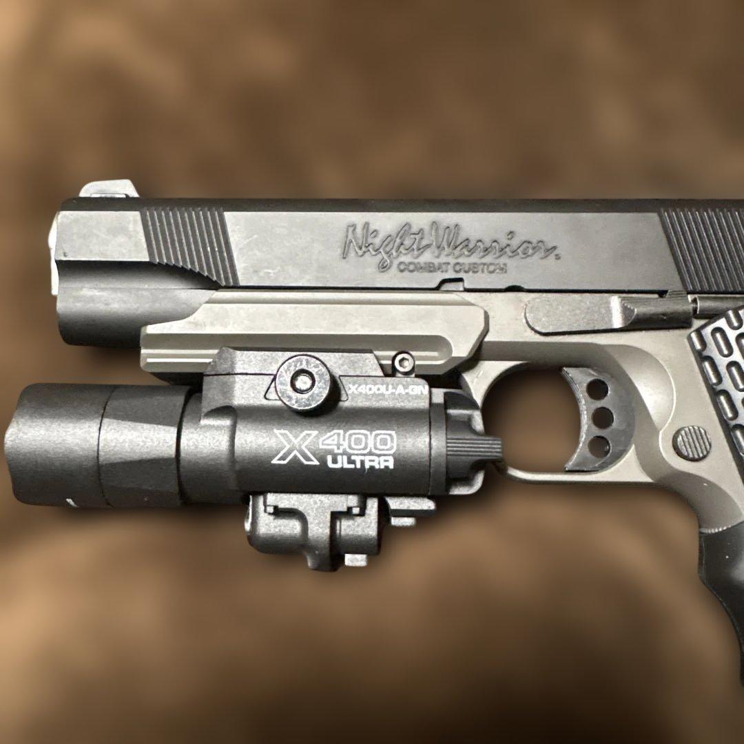 美品 東京マルイ ガスブローバック ナイトウォーリア 外装カスタム 付属品多数！