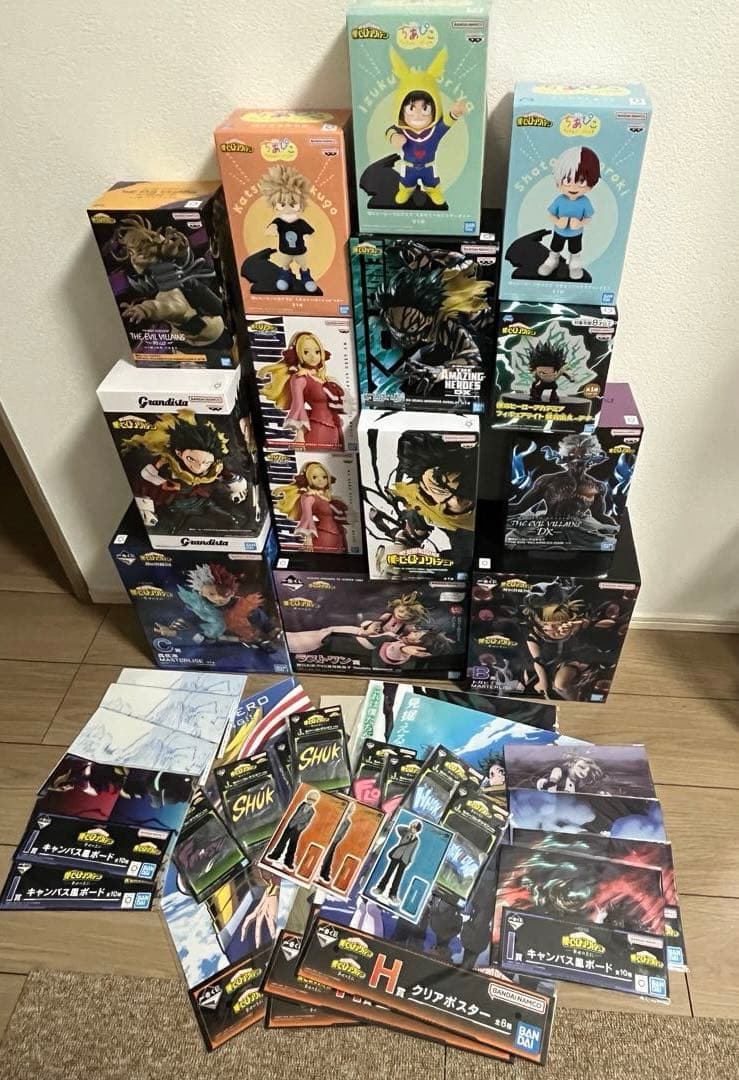 僕のヒーローアカデミア　一番くじフィギュア他グッズまとめ売り
