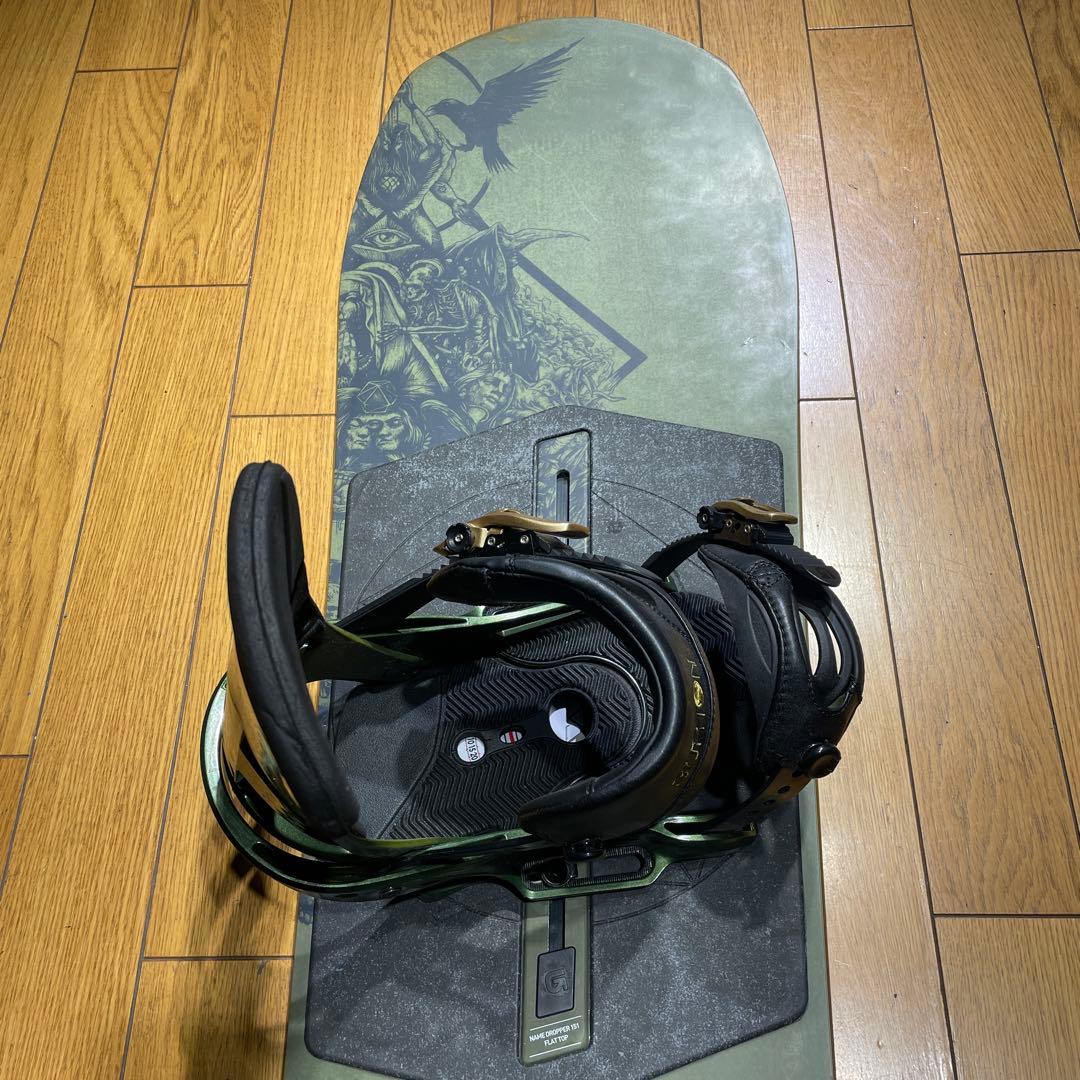 【値下げ】burtonバートンNAMEDROPPER2点セット　グラトリ・パーク