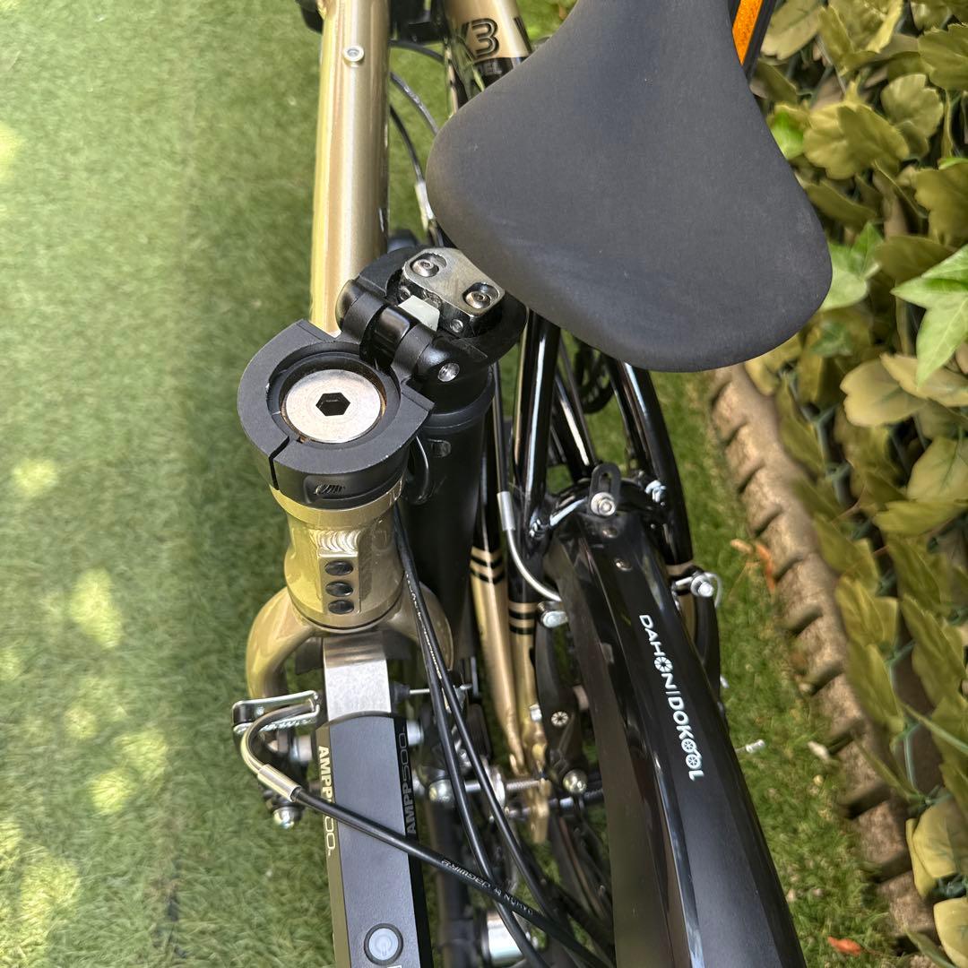 【美品】【泥除け、スタンド、ライト、輪行バック（新品）セット】DAHON K3