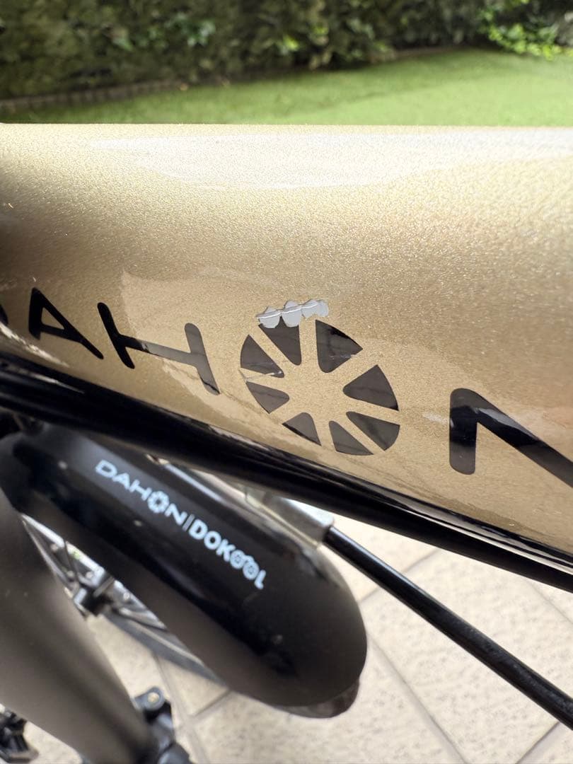 【美品】【泥除け、スタンド、ライト、輪行バック（新品）セット】DAHON K3