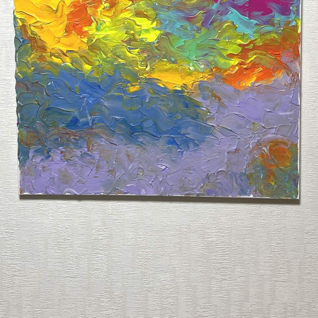 F20 大型サイズ　テクスチャーアート パネルアート 現代アート　抽象画