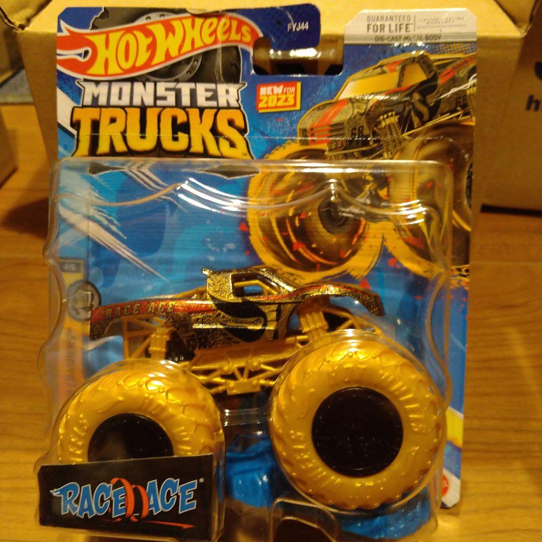 ホットウィール モンスタートラック ゴールド4種セット 希少!!