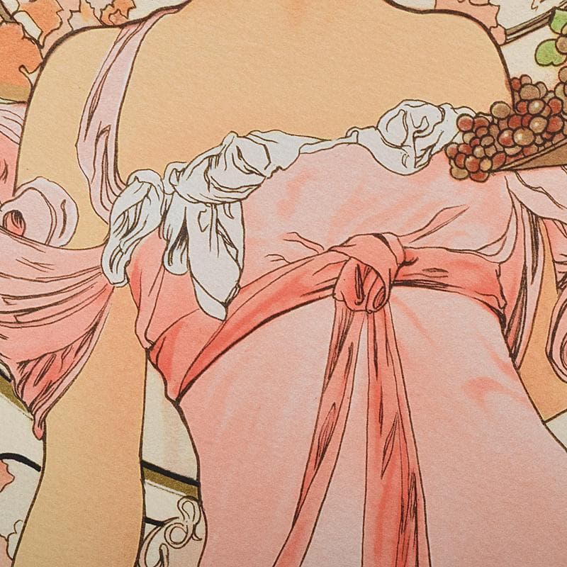 アルフォンス・ミュシャ　シャンパンホワイトスター　188/300　VR8693B