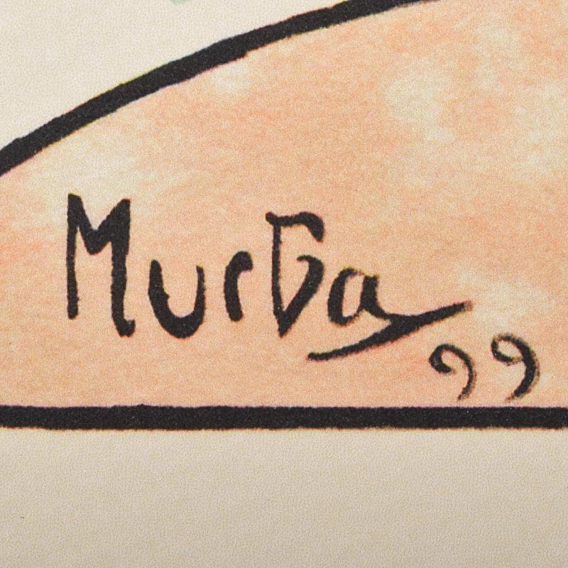 アルフォンス・ミュシャ　シャンパンホワイトスター　188/300　VR8693B