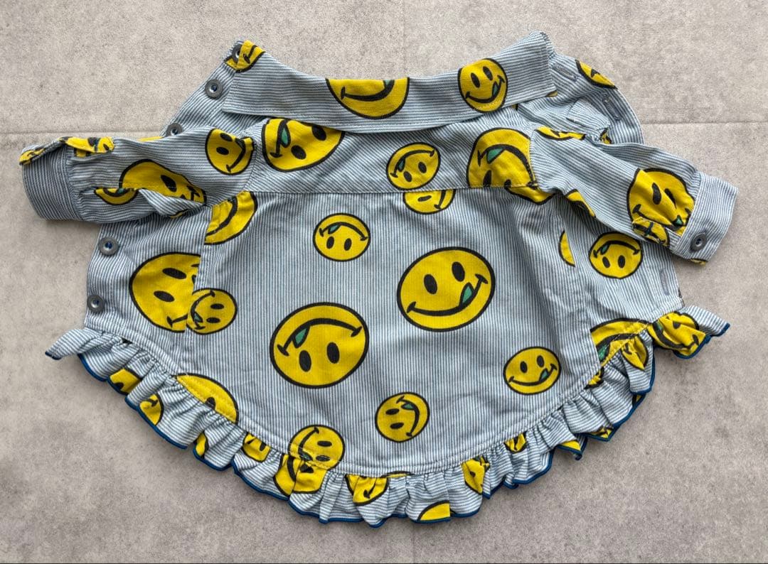 【Rei。さん専用】アトリエgg スマイルヒッコリーOP ネイビー　19ハーフ