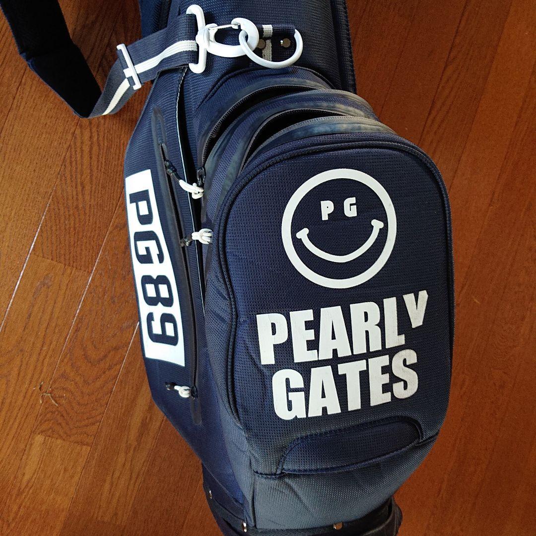 お値下げ！ PEARLY GATES キャディバッグ ネイビー