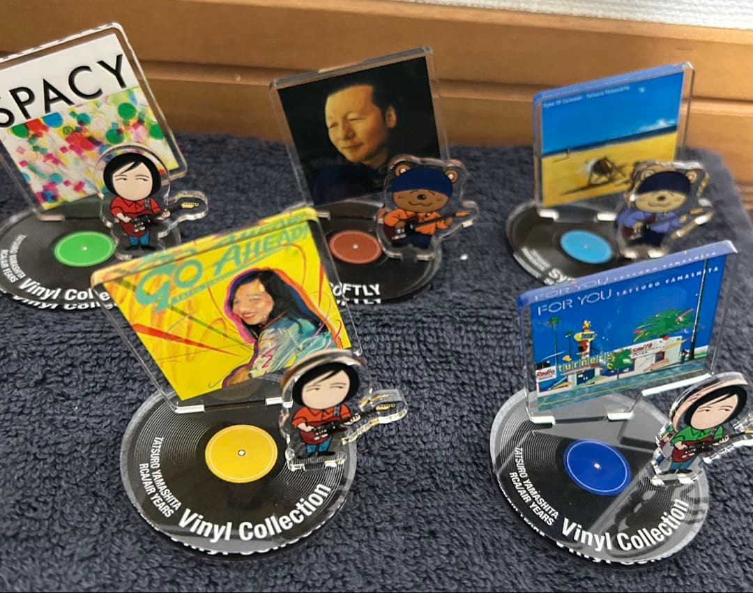 山下達郎 限定ガチャミニアクリルスタンドコンプリートセット