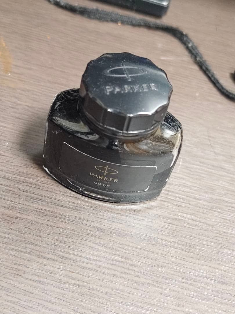 Parker Duofold 750 18Kインク付き万年筆