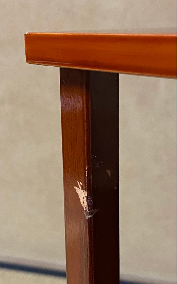 茶道具　棚　仙翁棚　渡辺可映作　木箱入り　黄袋付