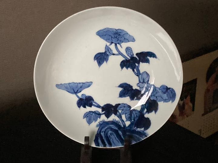 鍋島焼・藍鍋島／後期鍋島・21cm