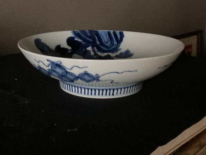 鍋島焼・藍鍋島／後期鍋島・21cm