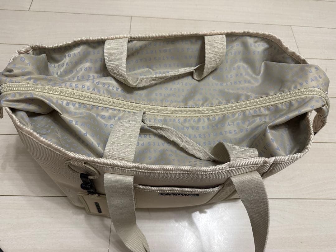 パーリーゲイツ◾️ロッカーバック◾️エッセンシャル　ベージュ