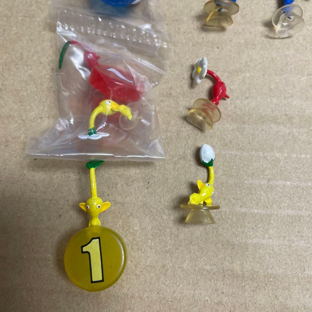 ピクミン　フィギュア　吸盤フィギュア　コンプリート　箱付き　食玩　おまけ