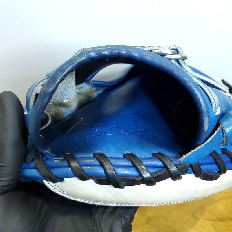 ZETT プロ支給品 山崎勝己 H-62 キャッチャーミット 硬式グローブ