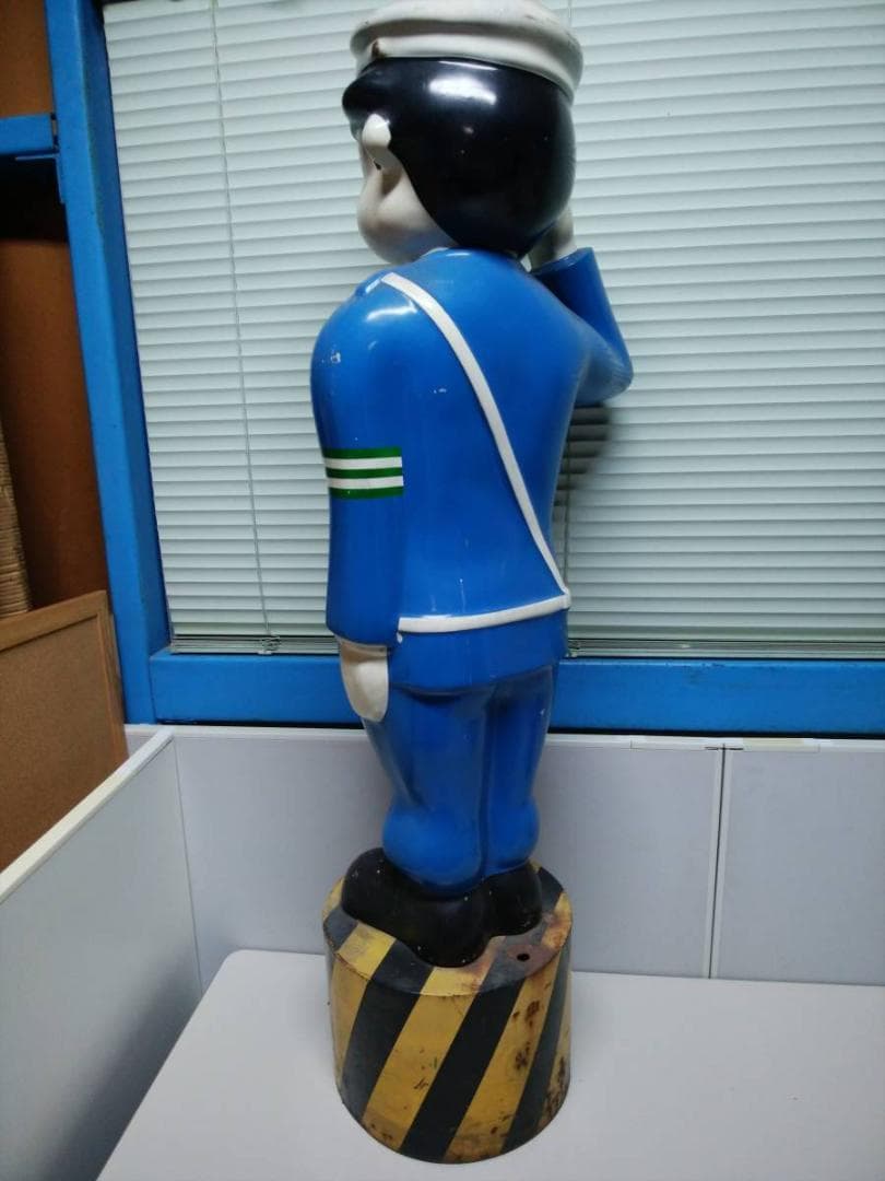 昭和30年代【レア】当時物☆横断歩道を守り続けた☆おまわりさん高さ1m20cm