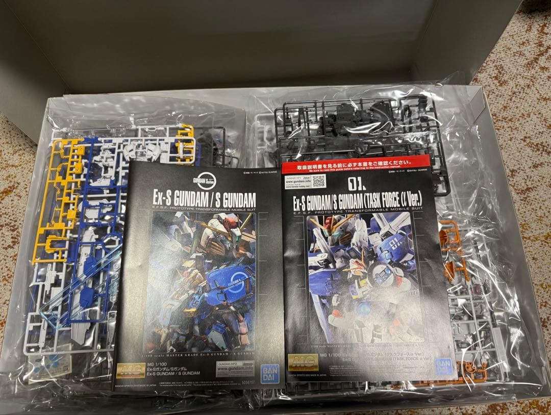 MG マスターグレード Ex-Sガンダム (タスクフォースG)