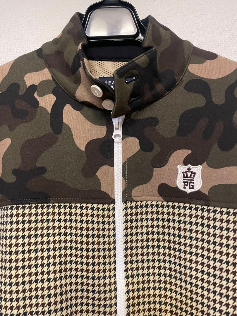 ✳︎PEARLY GATES✳︎迷彩×千鳥格子柄✳︎