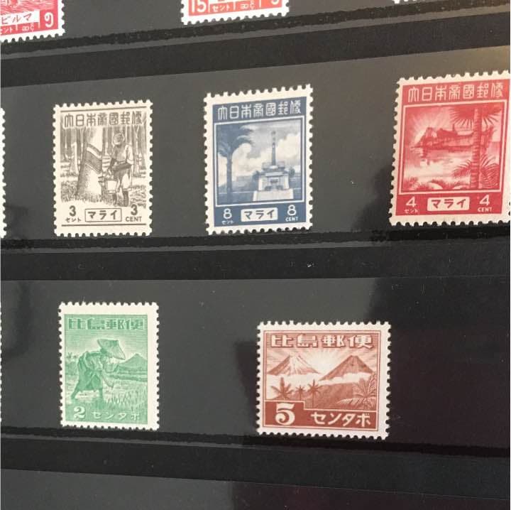 未使用、使用済み切手  アジア系