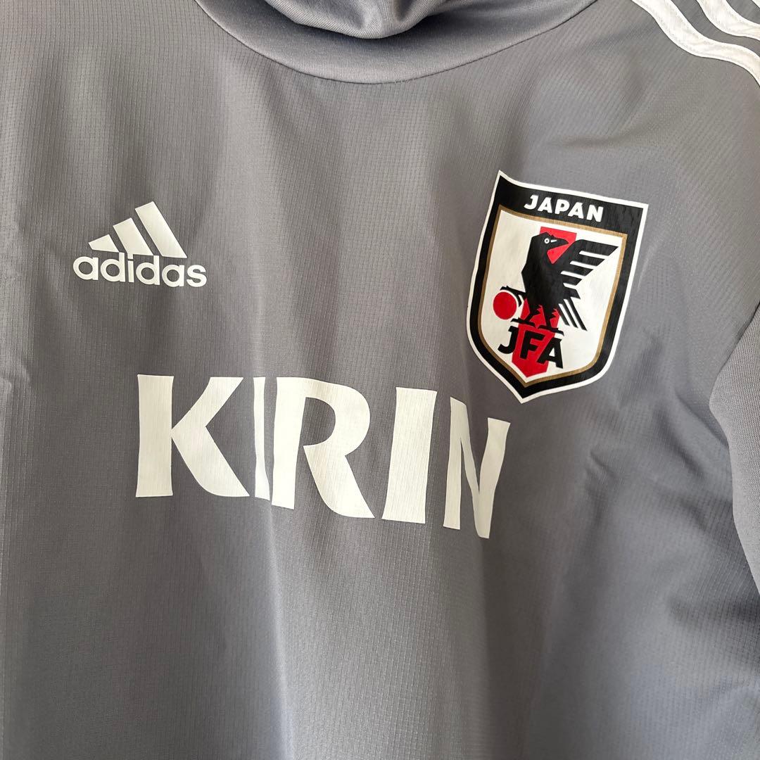 adidas 日本代表 ハイネックジャージ グレー