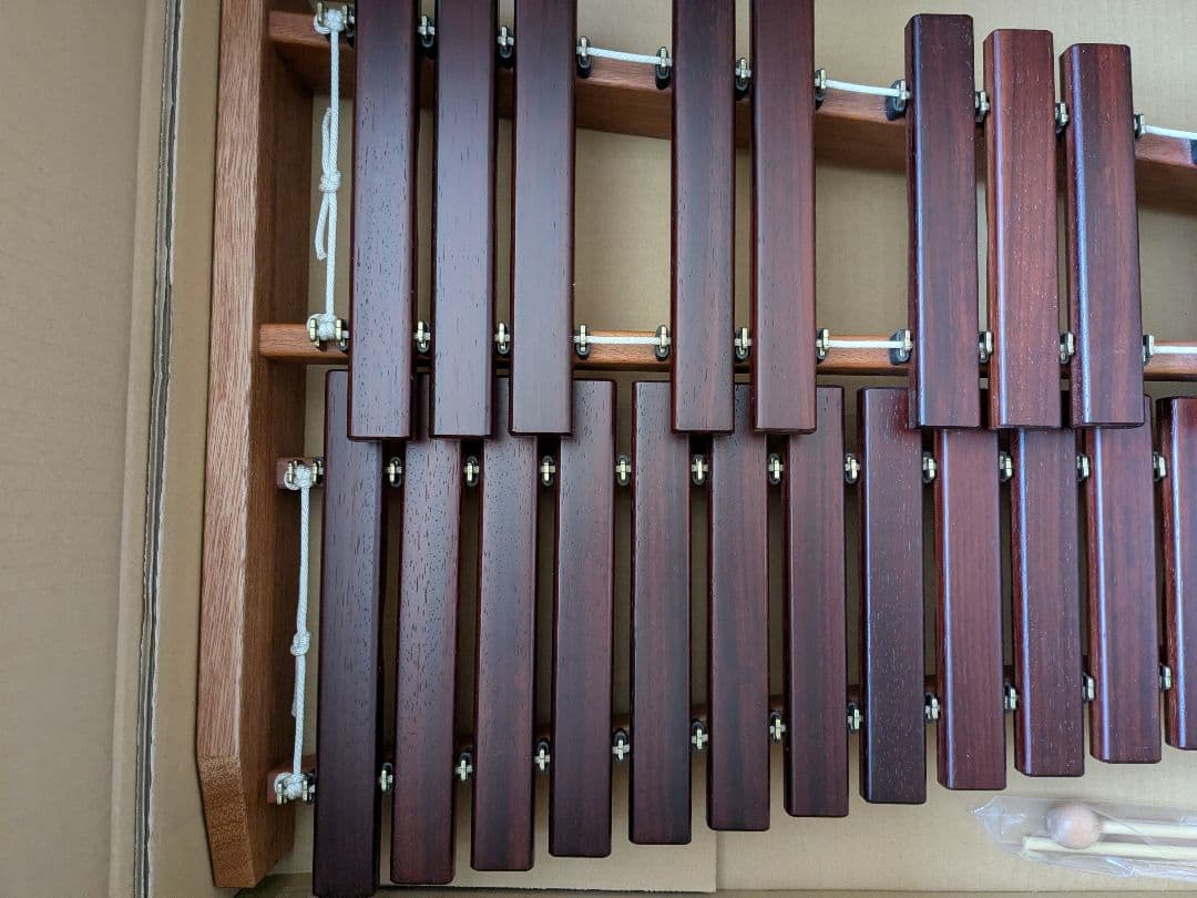 KOROGIコオロギ　木製シロフォン マレット付き