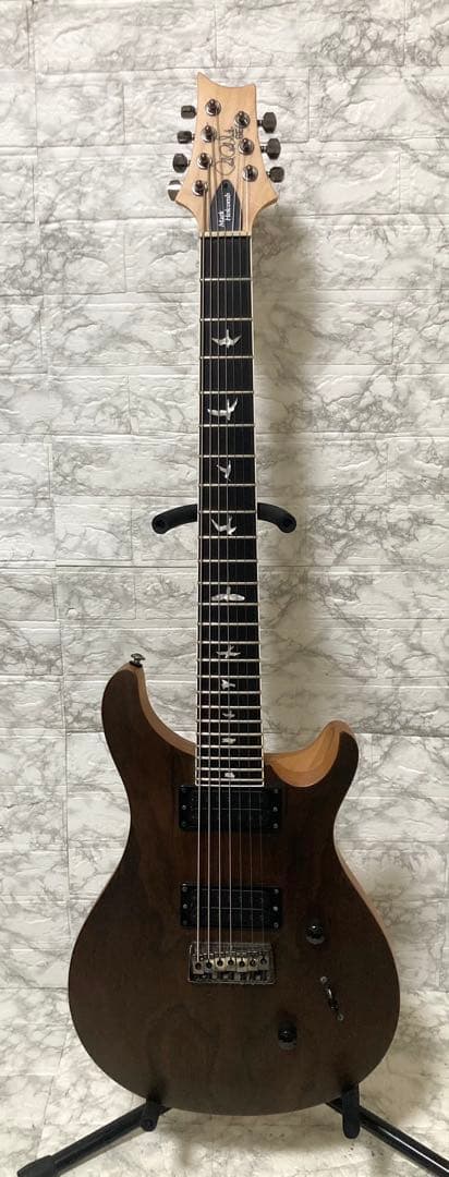 【希少7弦】PRS SE マーク・ホルコム SVN Walnut Natural