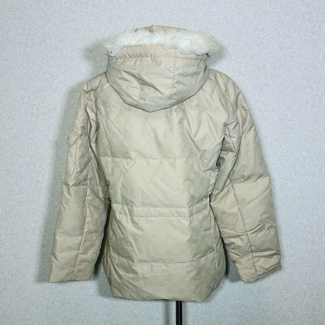 極美品　phenix スキーウェア 上下セット M ダウン80% ベージュ 黒