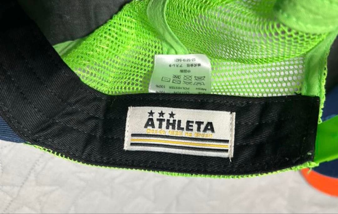 ATHLETA メッシュキャップ2点とパンタナールキャップ1点の3点セット