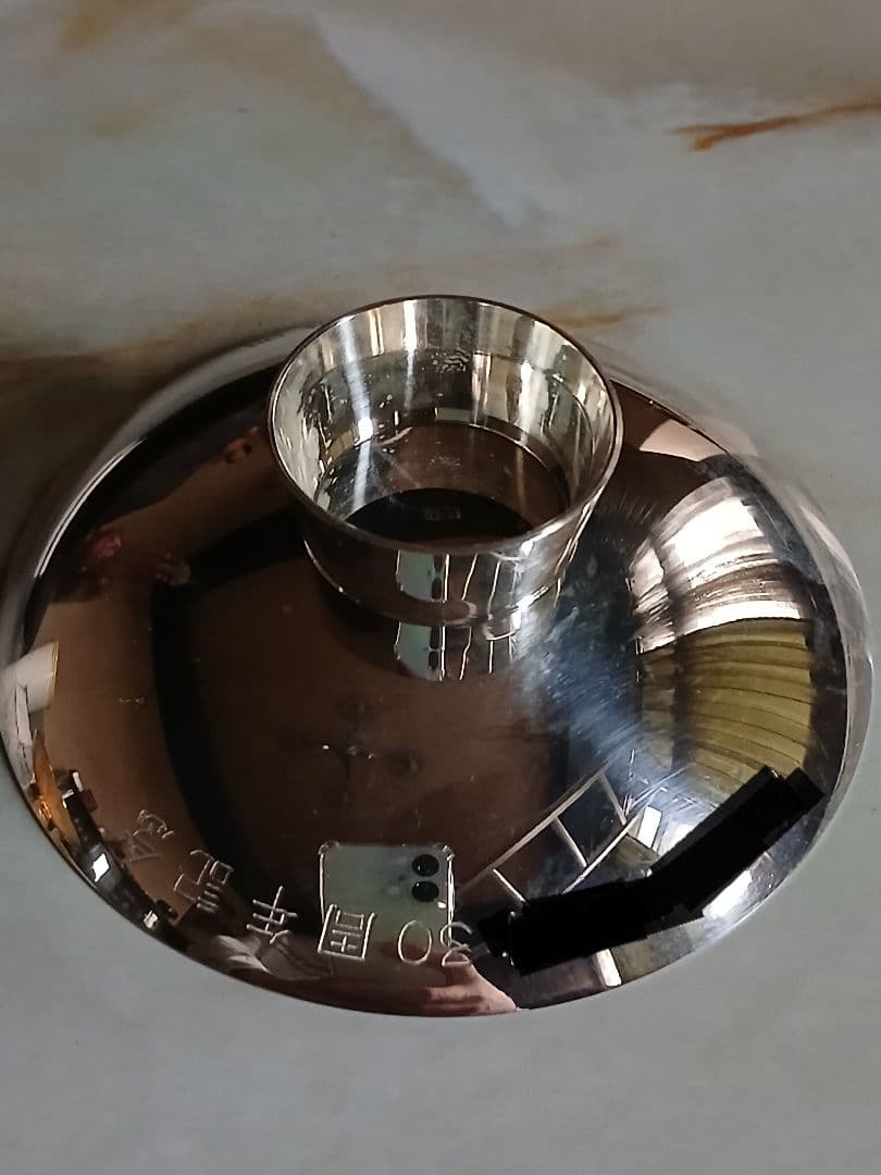 シルバーウルフ　純銀　銀盃　記念刻印あり