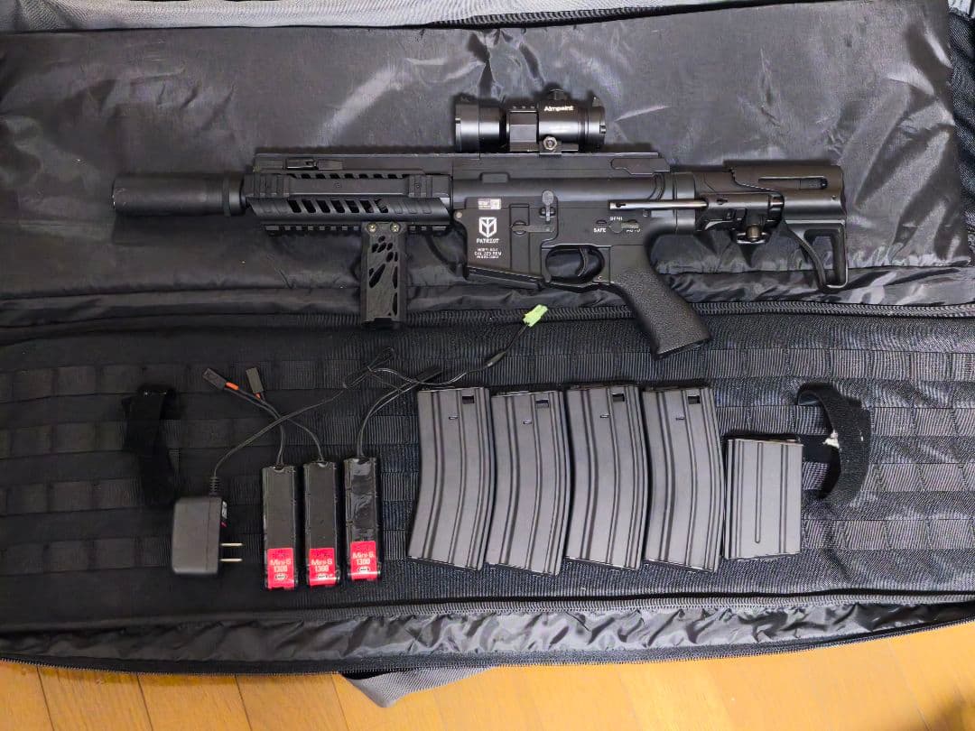 東京マルイ 電動ガン M4パトリオットHC ハイサイクル 外装カスタム済み