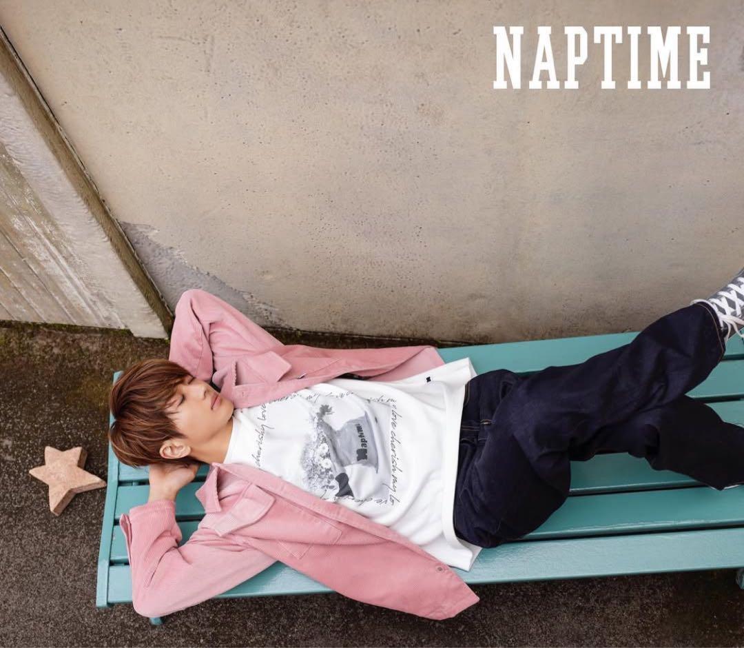 ナップタイム　naptime. Nissy 西島隆弘　　セットアップ　ピンク