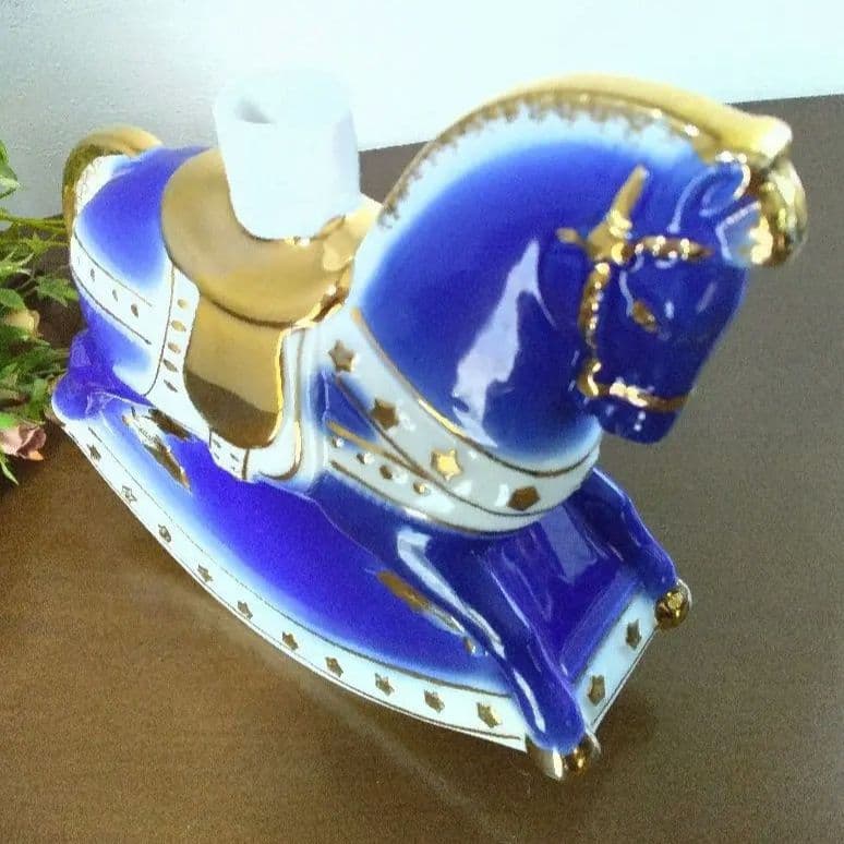 ✩サントリークリスマス1988X.O [未開封]ハウスと[空瓶]木馬のセット✩