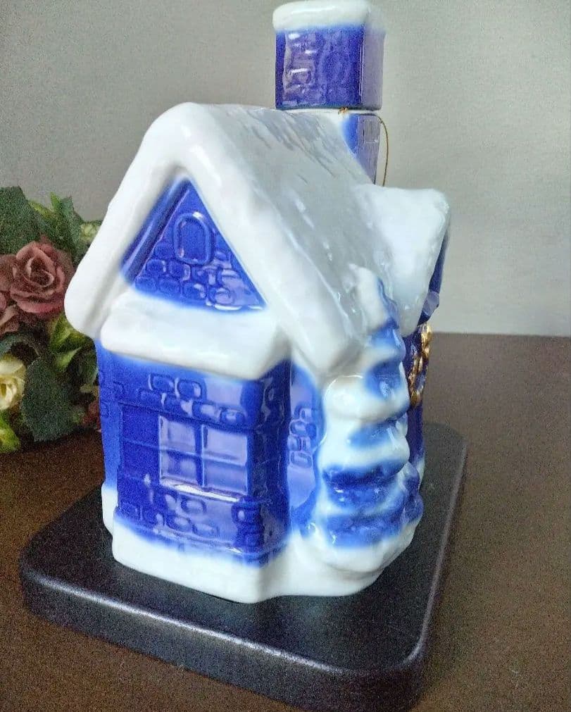 ✩サントリークリスマス1988X.O [未開封]ハウスと[空瓶]木馬のセット✩